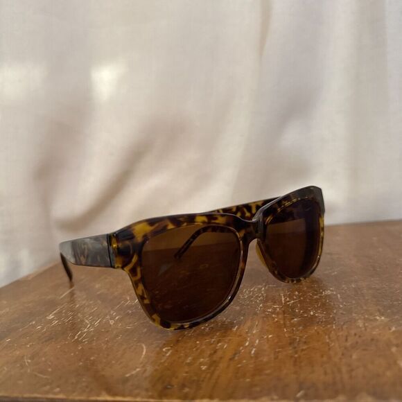 Zenni‎ Sunglasses Eyeglasses FRAME Tortoise Shell Brown Thick Square Chic - Picture 8 of 9